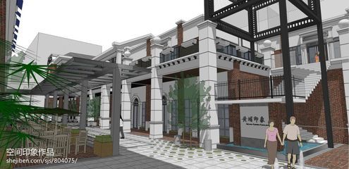 【空間印象-三舊改造設(shè)計】廣州黃埔區(qū)三舊改造建筑規(guī)劃設(shè)計_812445 &ndash; 設(shè)計本裝修效果圖